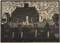 KG 2006 028
<br/>
Dorpsgezicht
<br/>
<em>Vries, Daan de (1895-1959)</em>